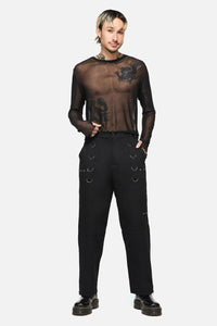 Dangerfield - Trickz Punk Zip Cargo Pant - black