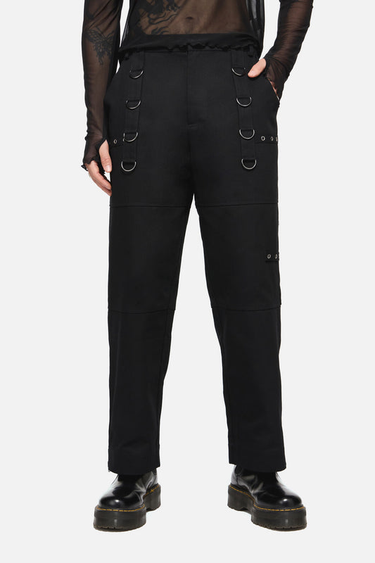 Dangerfield - Trickz Punk Zip Cargo Pant - black