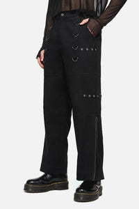 Dangerfield - Trickz Punk Zip Cargo Pant - black