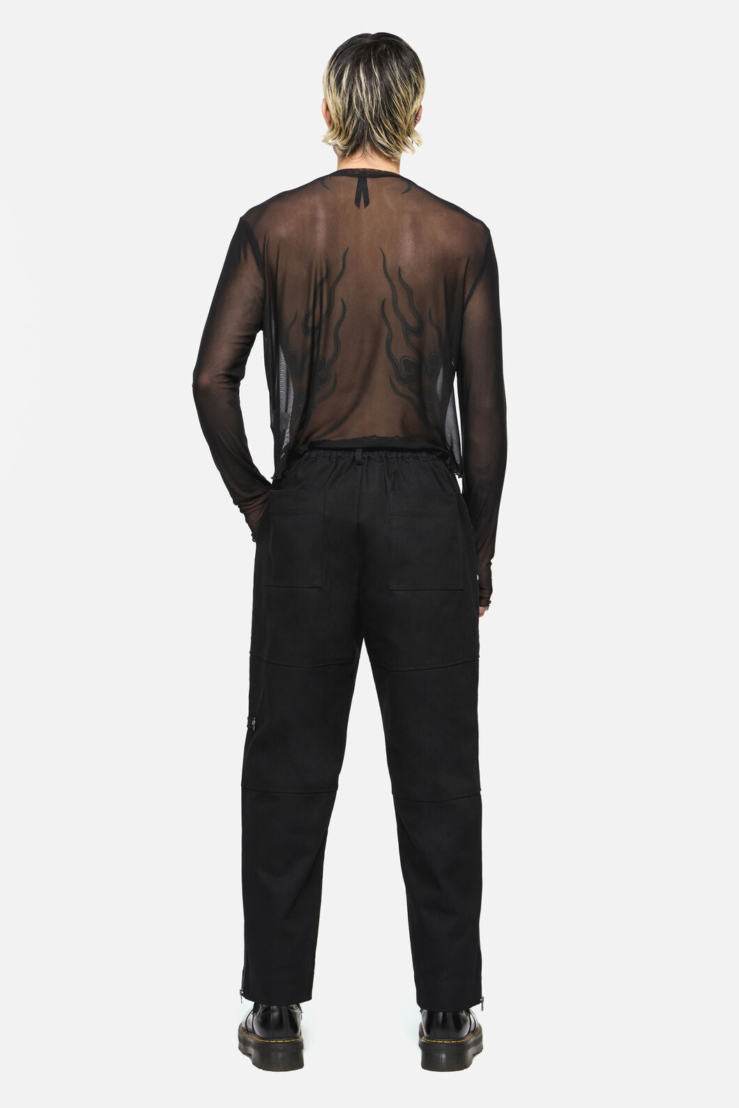 Dangerfield - Trickz Punk Zip Cargo Pant - black