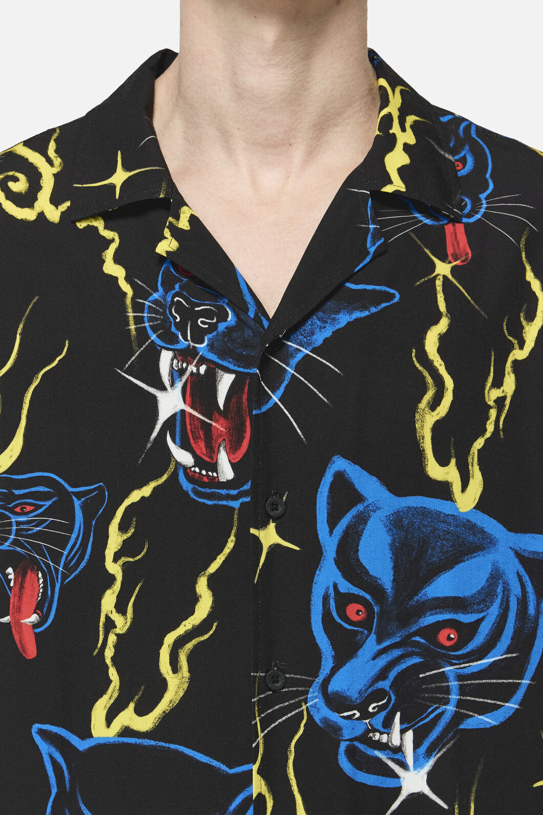 Dangerfield - Panther Punk Short SleeveShirt - black