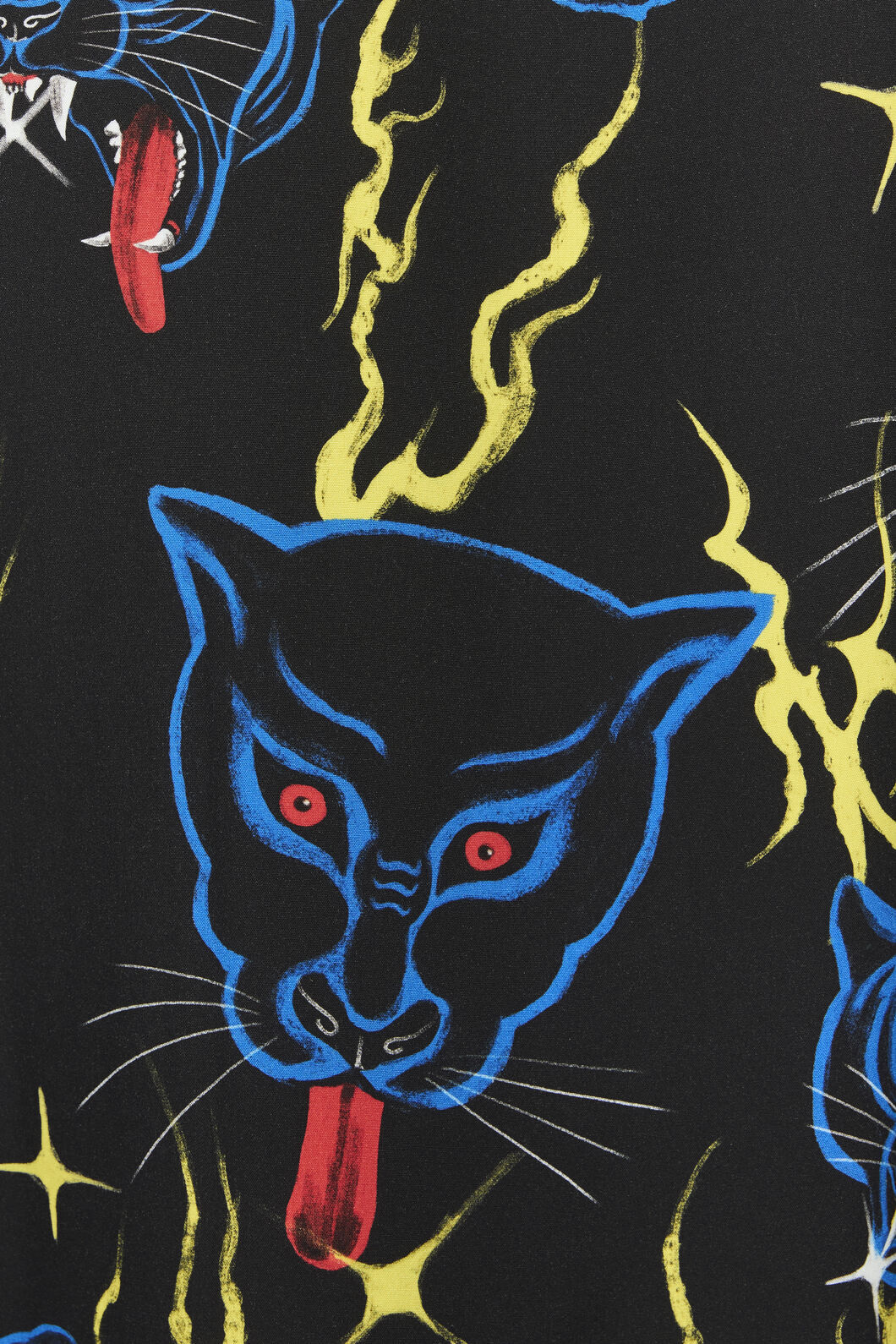 Dangerfield - Panther Punk Short SleeveShirt - black