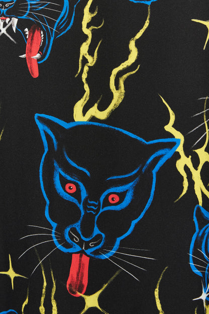 Dangerfield - Panther Punk Short SleeveShirt - black