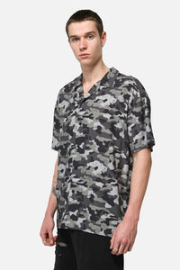 Dangerfield - Disruptive Camo SS Shirt - grey