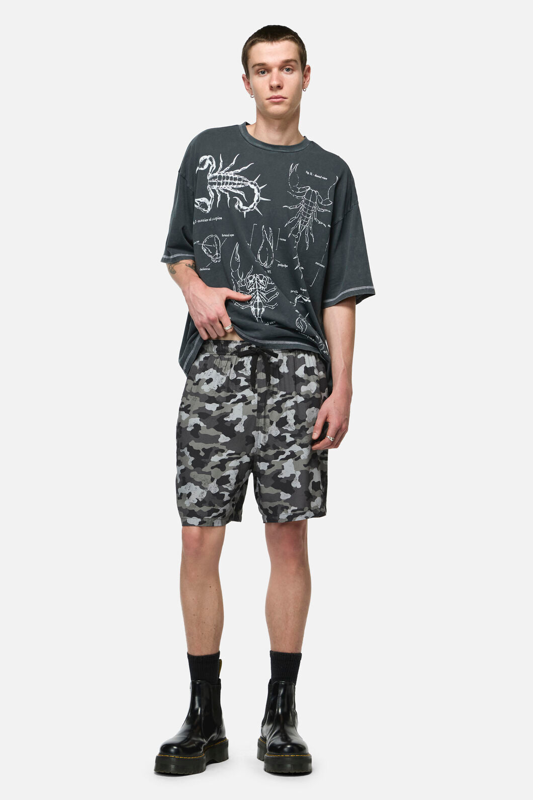 Dangerfield - Disruptive Camo Trunk - grey