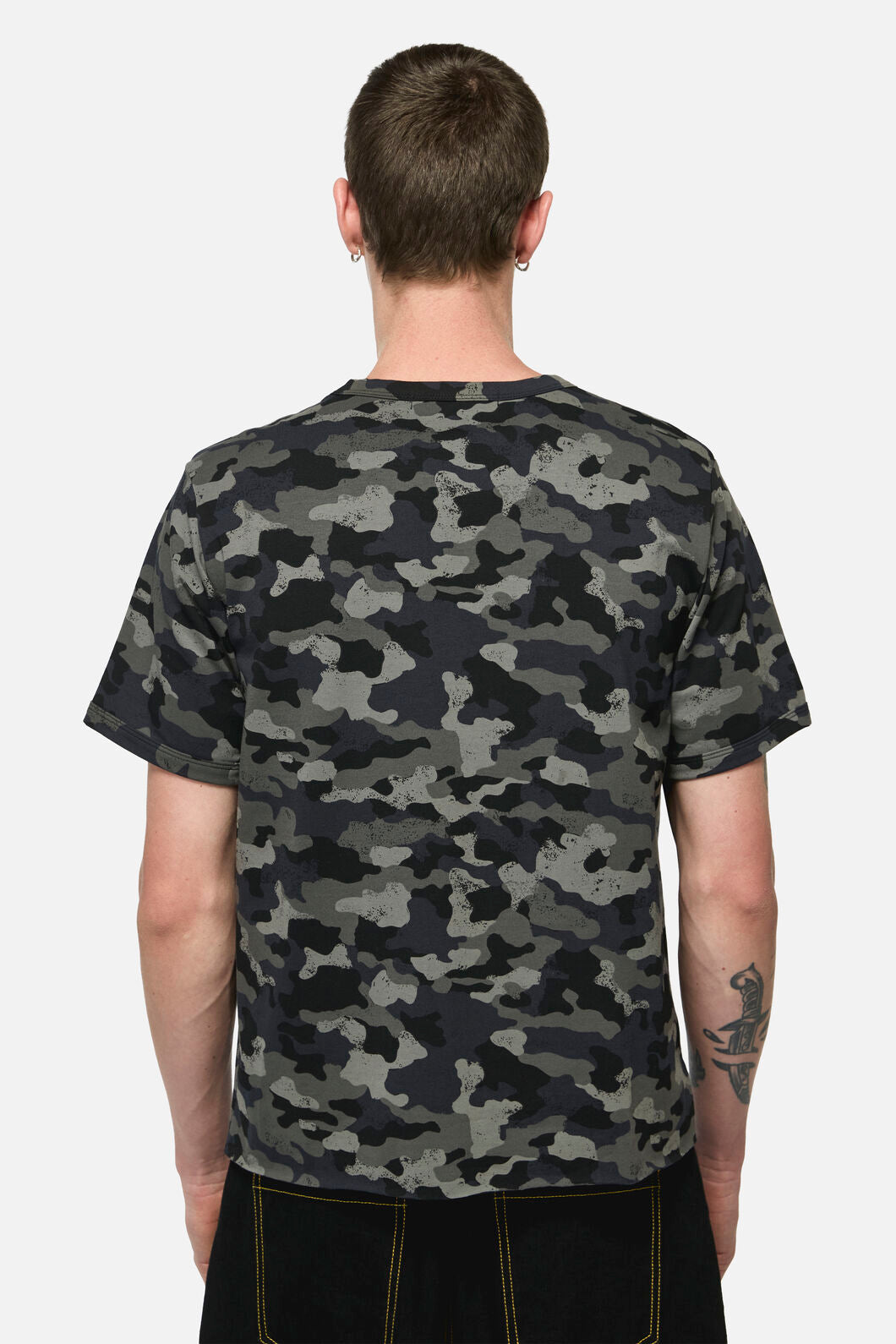 Dangerfield - Disruptive Camo Grunge Tee - grey