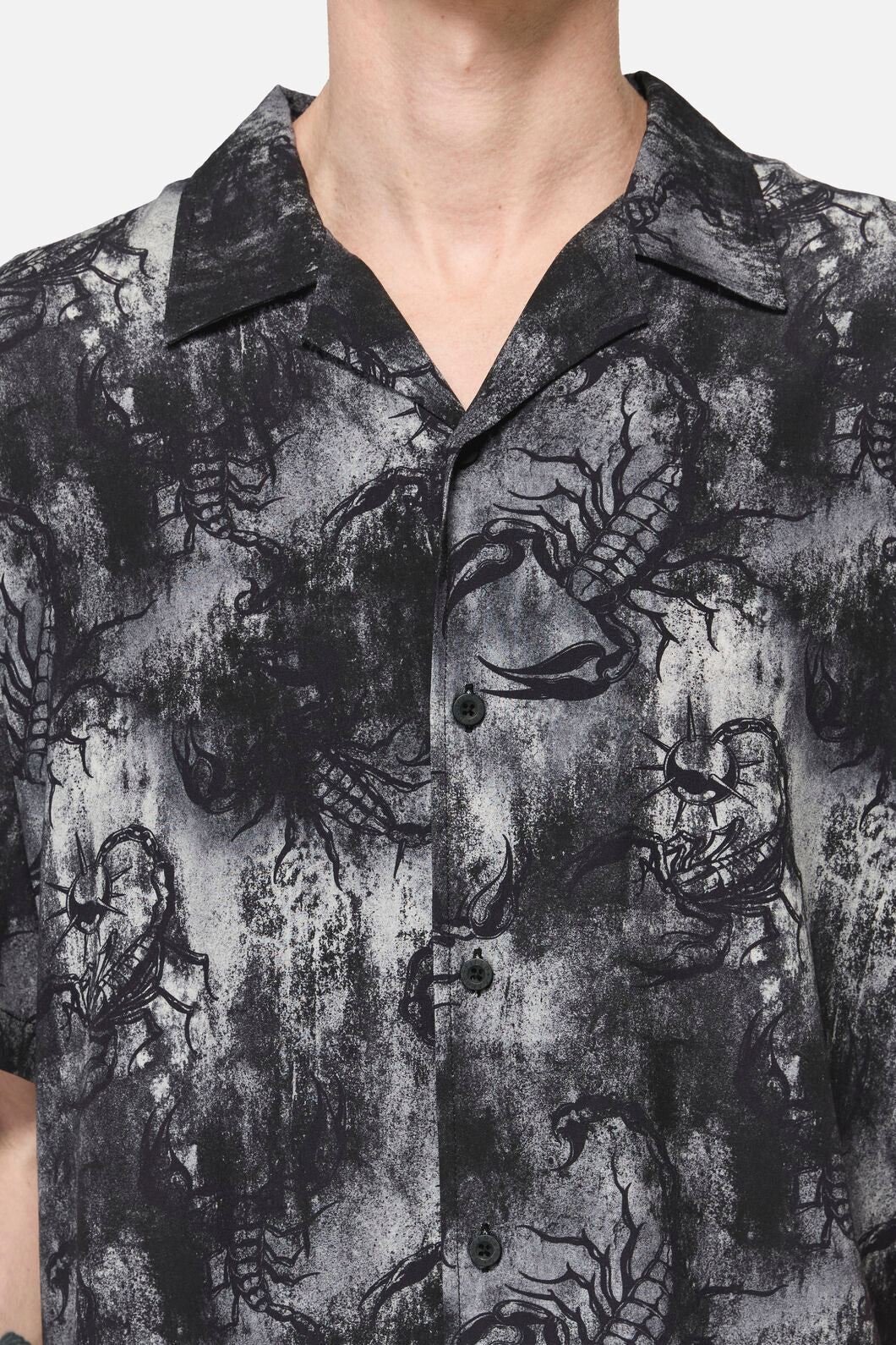 Dangerfield - Scorpius Goth SS Shirt - grey