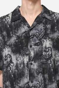 Dangerfield - Scorpius Goth SS Shirt - grey