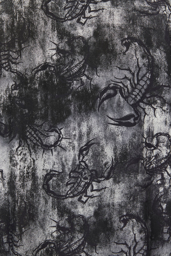 Dangerfield - Scorpius Goth SS Shirt - grey