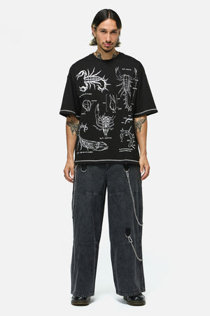 Dangerfield - Scorpius Goth Unisex Tee - black