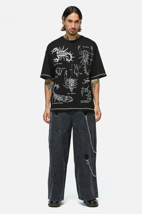 Dangerfield - Scorpius Goth Unisex Tee - black