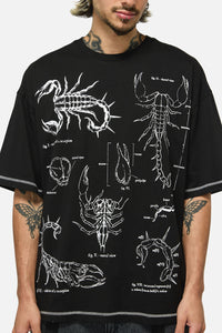 Dangerfield - Scorpius Goth Unisex Tee - black