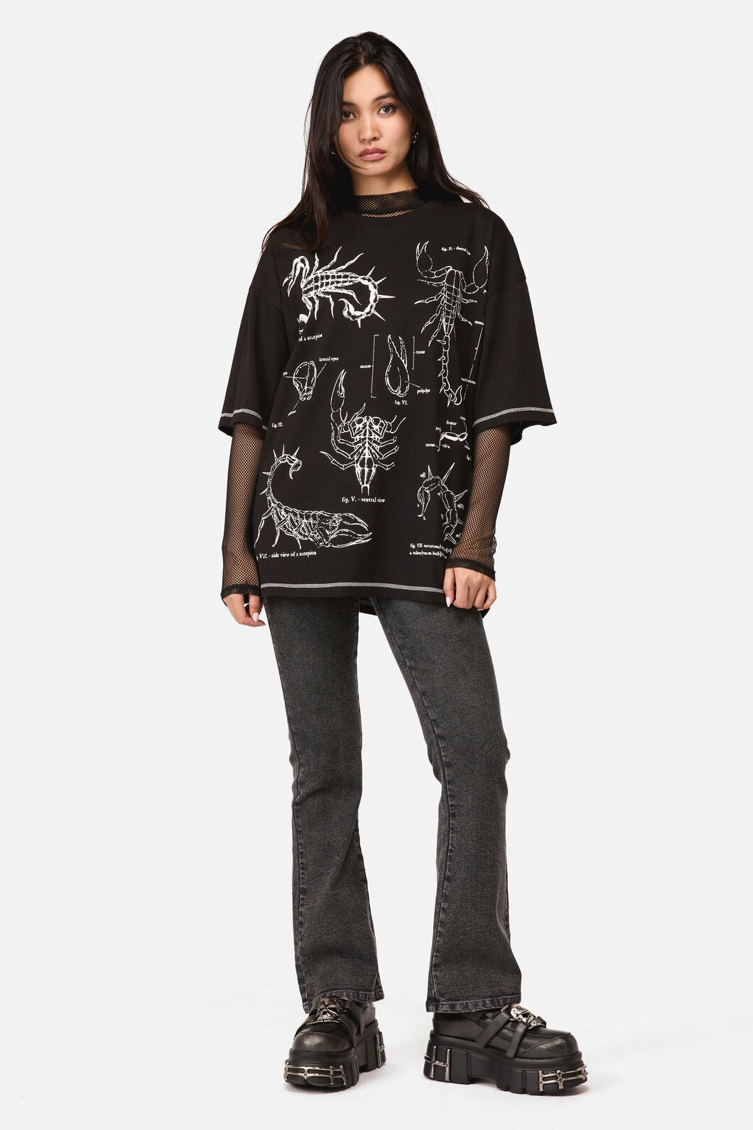 Dangerfield - Scorpius Goth Unisex Tee - black