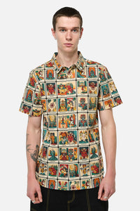 Dangerfield - Tarot Print Goth SS Shirt - multi