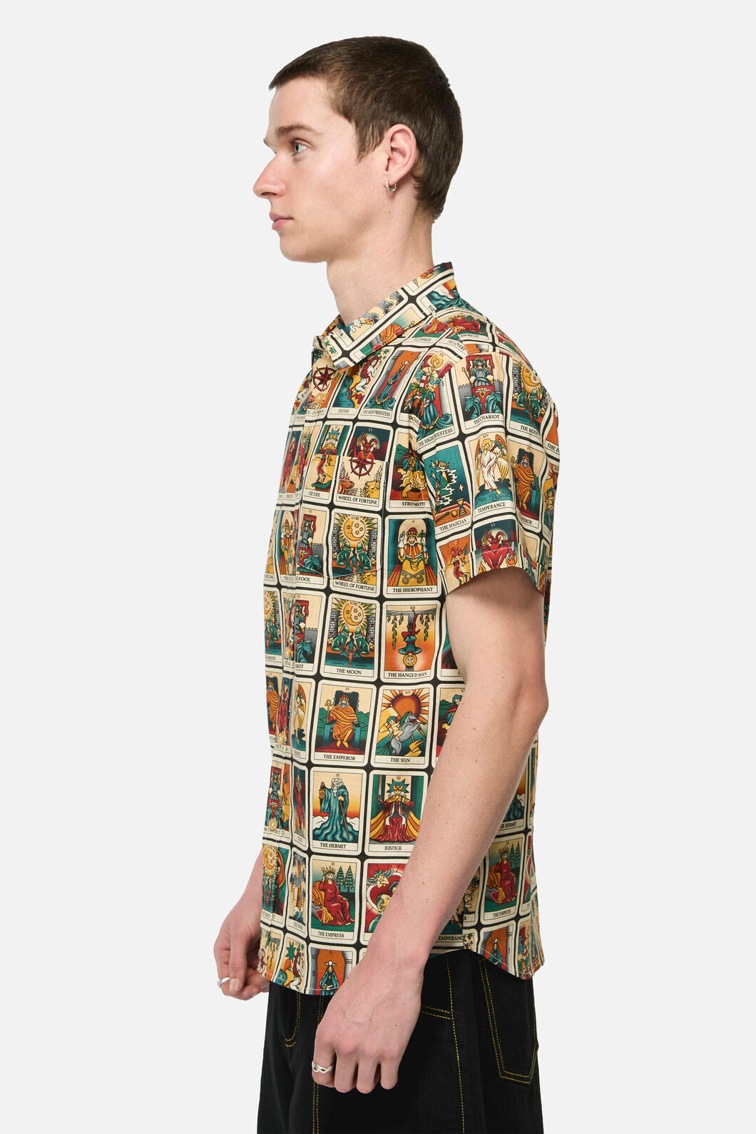 Dangerfield - Tarot Print Goth SS Shirt - multi