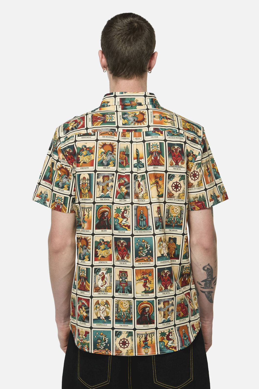 Dangerfield - Tarot Print Goth SS Shirt - multi
