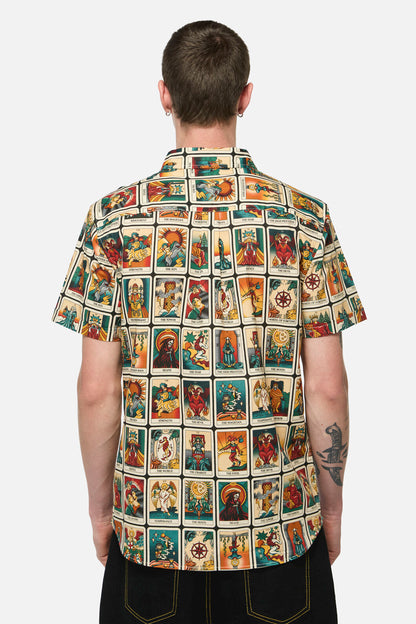 Dangerfield - Tarot Print Goth SS Shirt - multi
