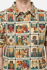 Dangerfield - Tarot Print Goth SS Shirt - multi