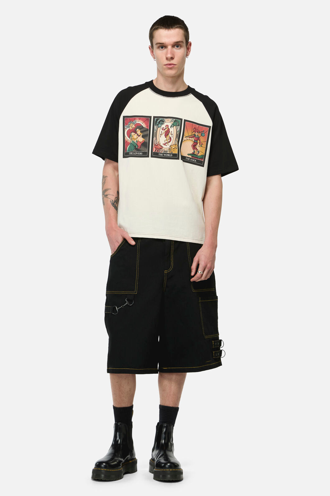 Dangerfield - Tarot Spread Unisex Tee - cream