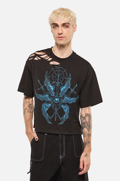 Dangerfield - Divination Unisex Tee - black