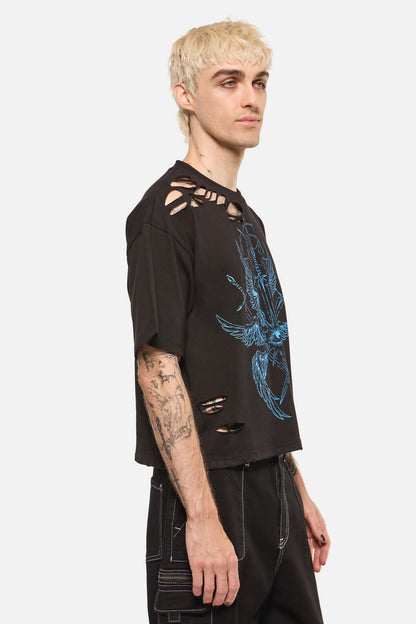 Dangerfield - Divination Unisex Tee - black