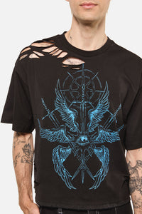 Dangerfield - Divination Unisex Tee - black