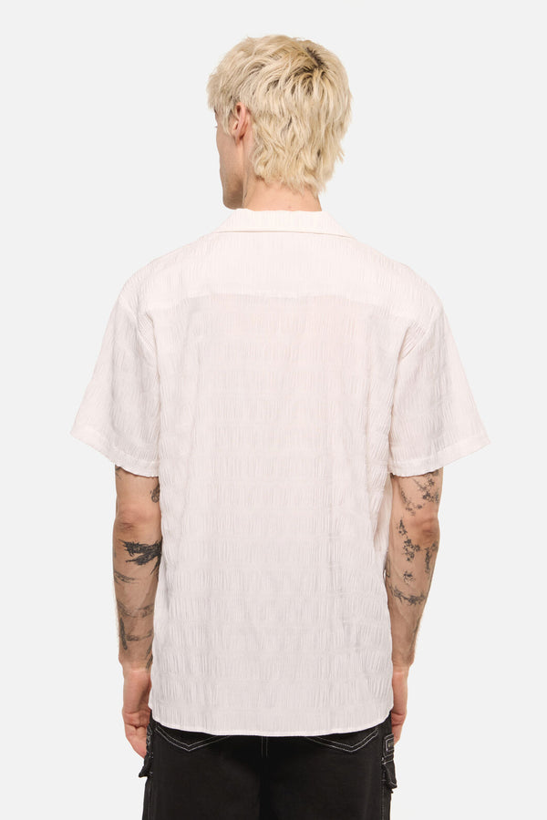 Dangerfield - Pond Stripe Unisex Shirt - white