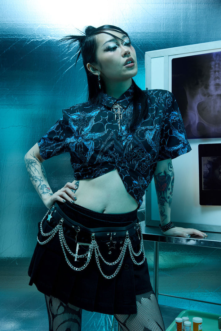 Heathen Goth Print Shirt – Dangerfield
