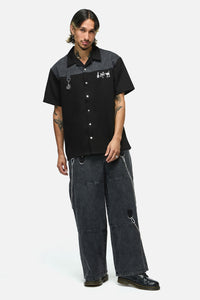 Dangerfield - Whirl Yoke Shirt - black