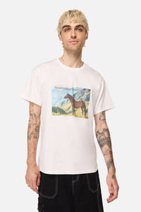 Dangerfield - Not Horsing Around Tee - white