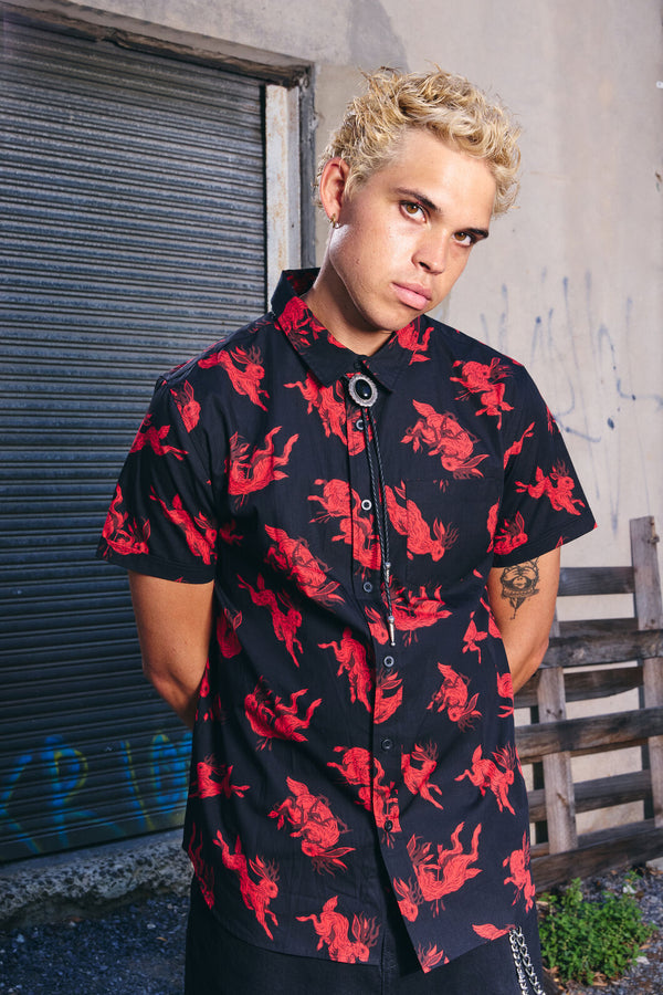 Dangerfield - Jackalope Shirt - black