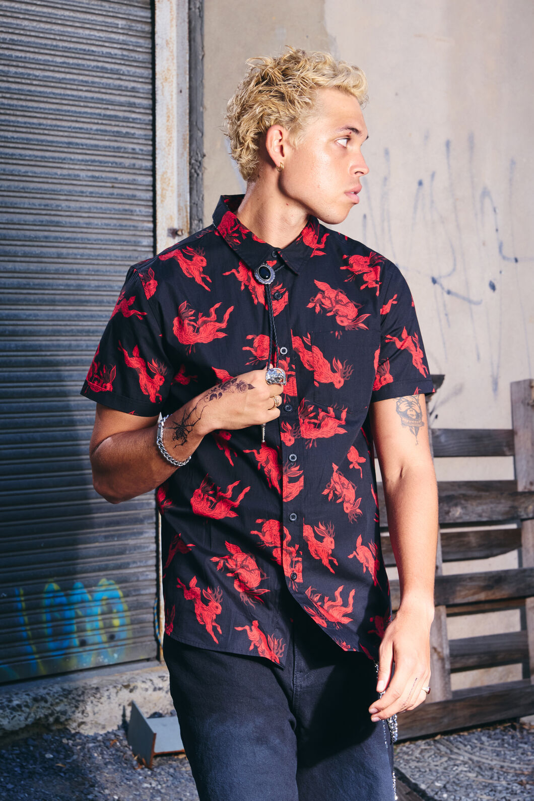 Dangerfield - Jackalope Shirt - black