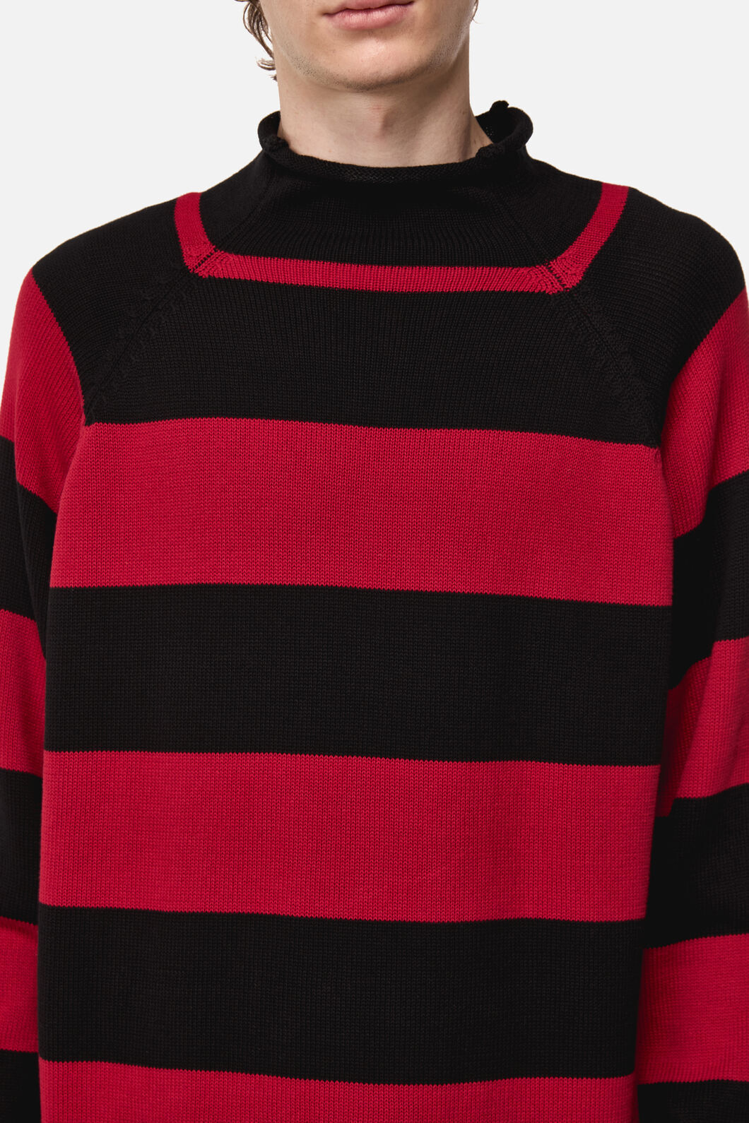 Dangerfield - Jackalope Stripe Knit - black-red