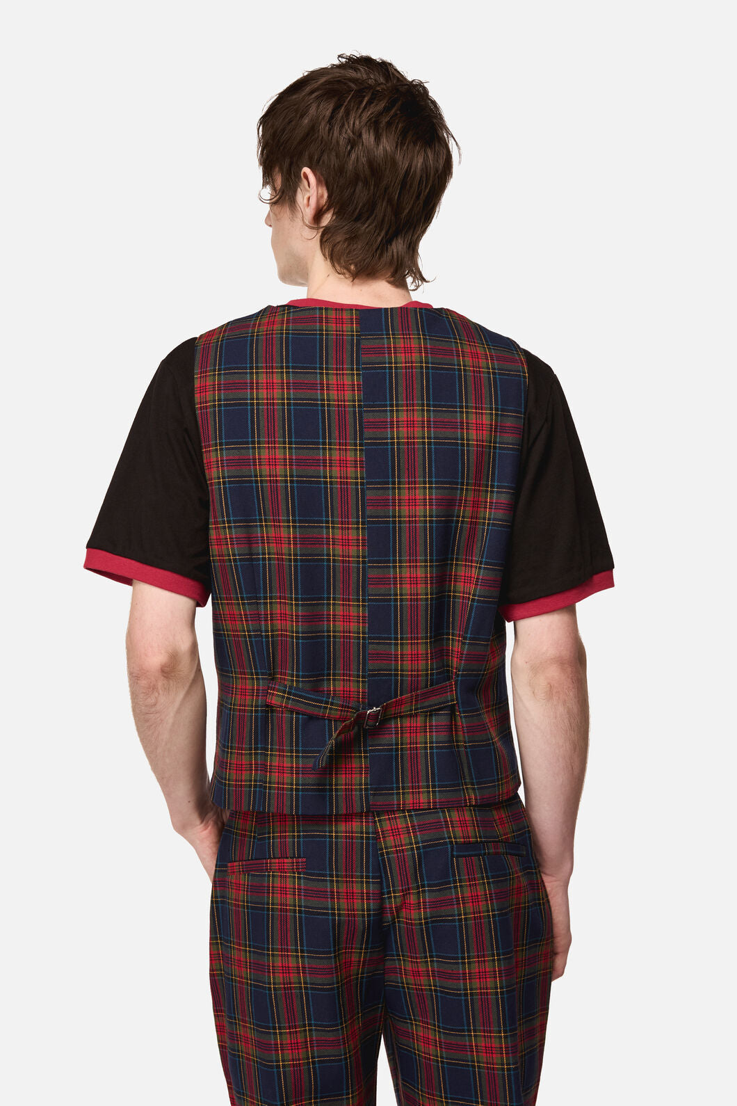 Dangerfield - Antler Check Vest - multi
