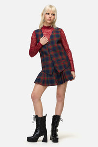 Dangerfield - Antler Check Vest - multi