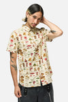 Dangerfield - Fungus SS Shirt - cream