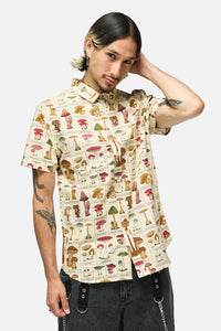 Dangerfield - Fungus SS Shirt - cream