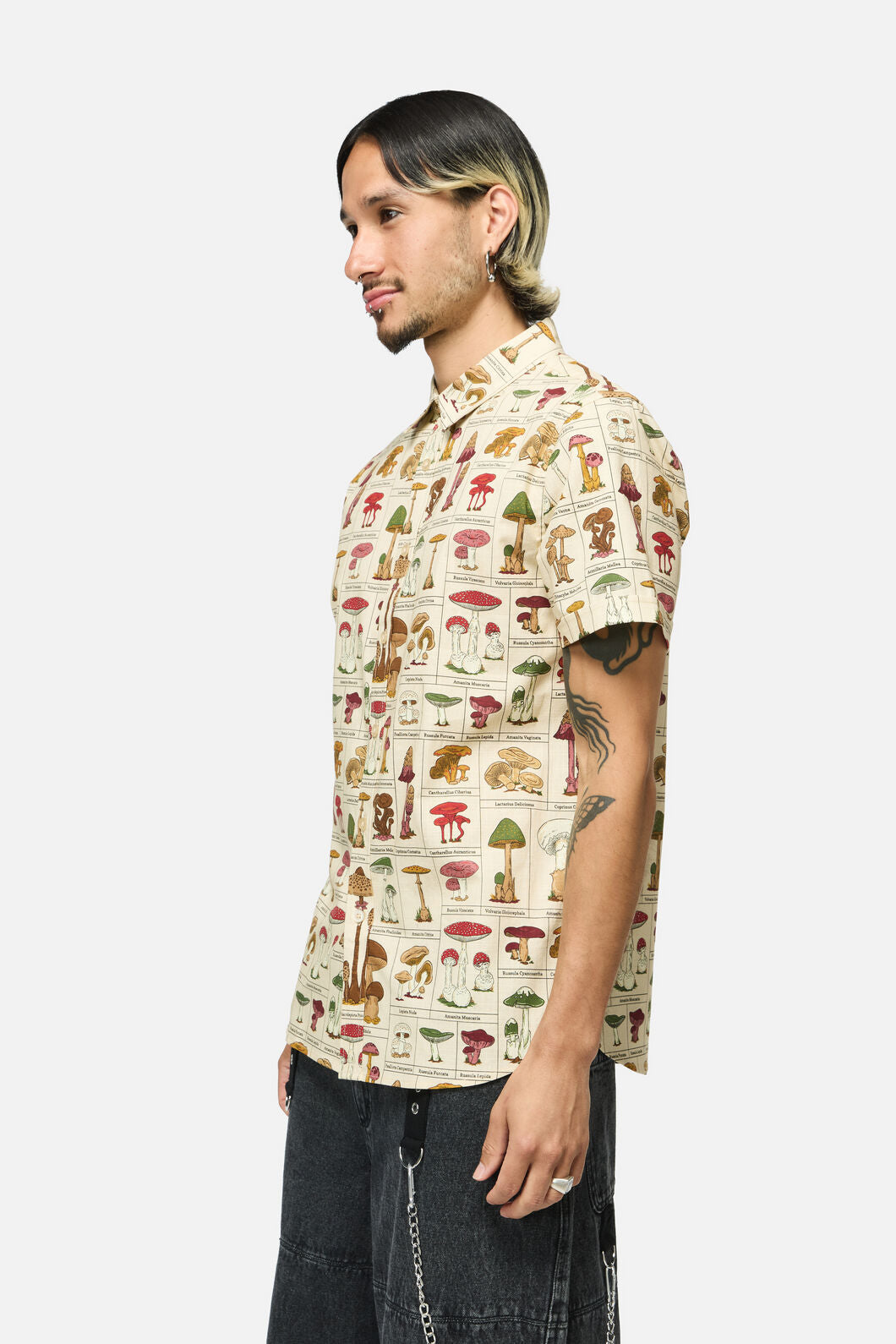 Dangerfield - Fungus SS Shirt - cream
