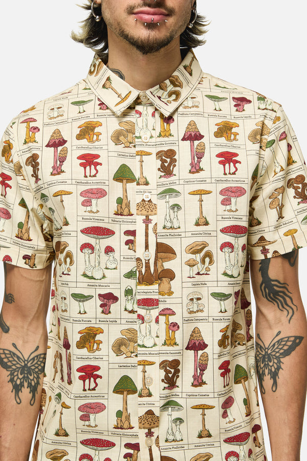 Dangerfield - Fungus SS Shirt - cream