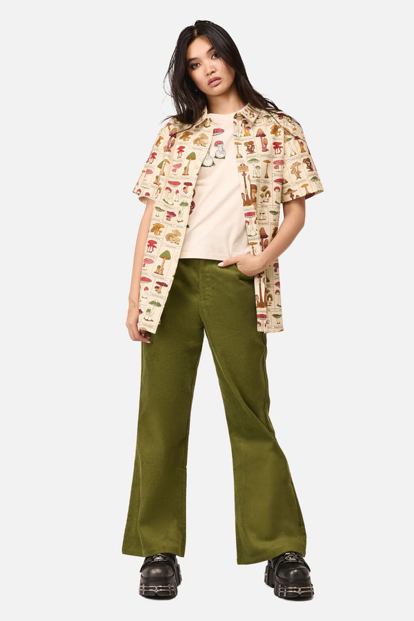 Dangerfield - Fungus SS Shirt - cream