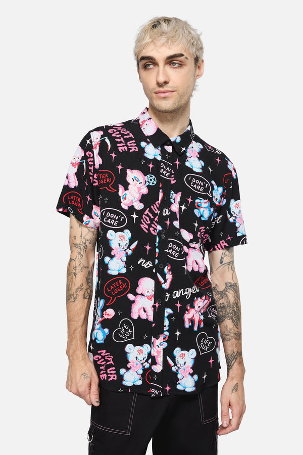 Dangerfield - Creeps Goth SS Shirt - black