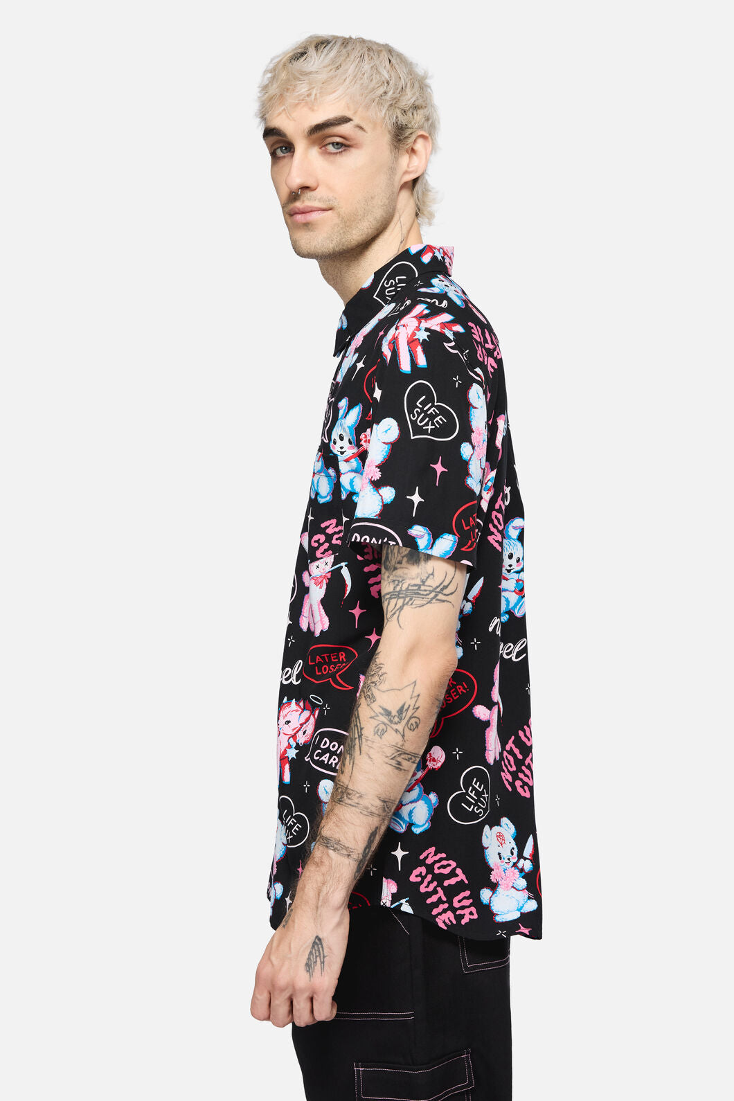 Dangerfield - Creeps Goth SS Shirt - black