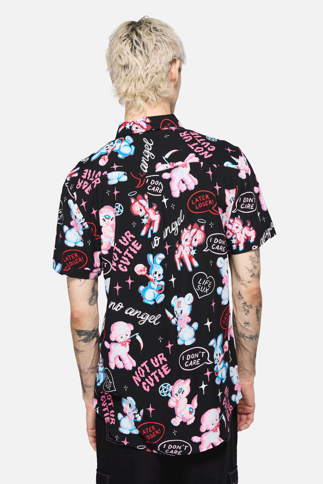 Dangerfield - Creeps Goth SS Shirt - black