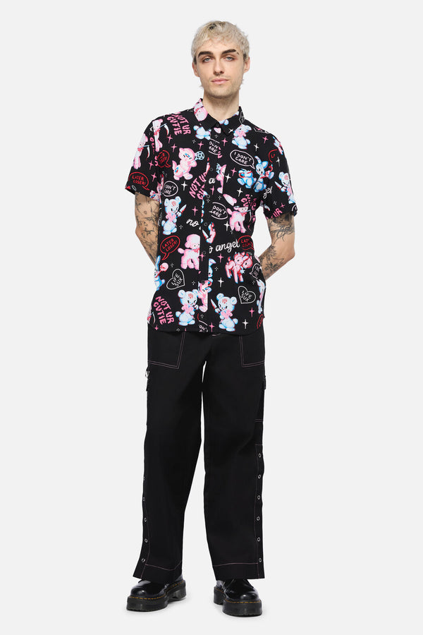 Dangerfield - Creeps Goth SS Shirt - black