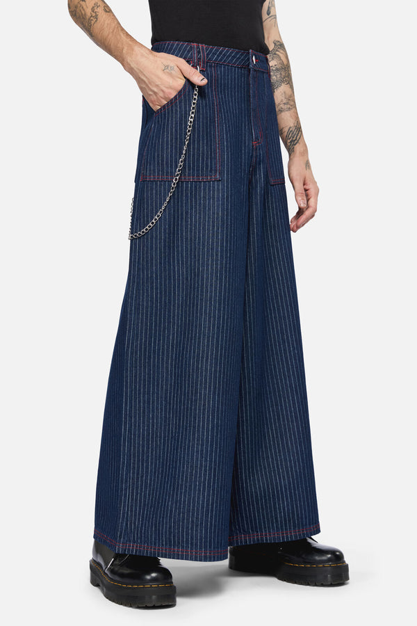 Dangerfield - Anon Pin Stripe Jeans - indigo