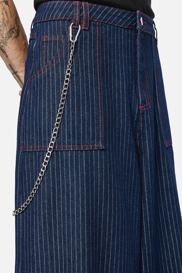 Dangerfield - Anon Pin Stripe Jeans - indigo