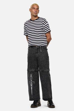 Dangerfield - Dagger Goth Jean - black