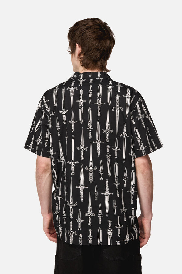 Dangerfield - Dagger Goth SS Shirt - black