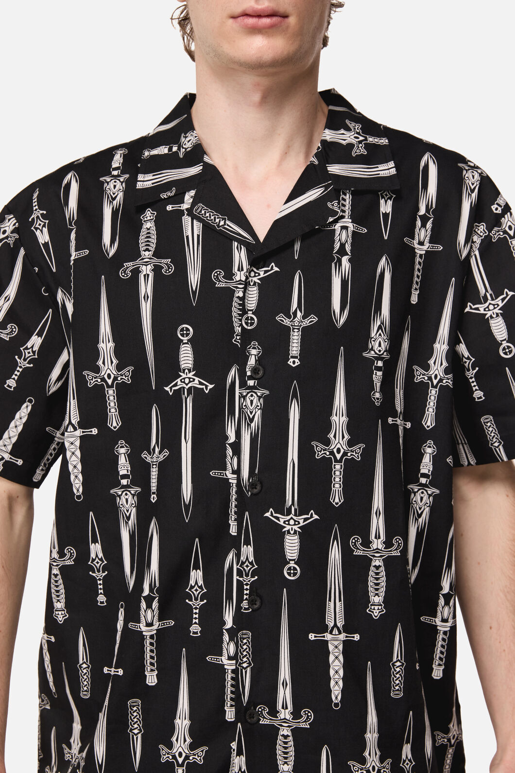 Dangerfield - Dagger Goth SS Shirt - black
