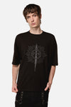 Dangerfield - Dagger Goth Tee - black